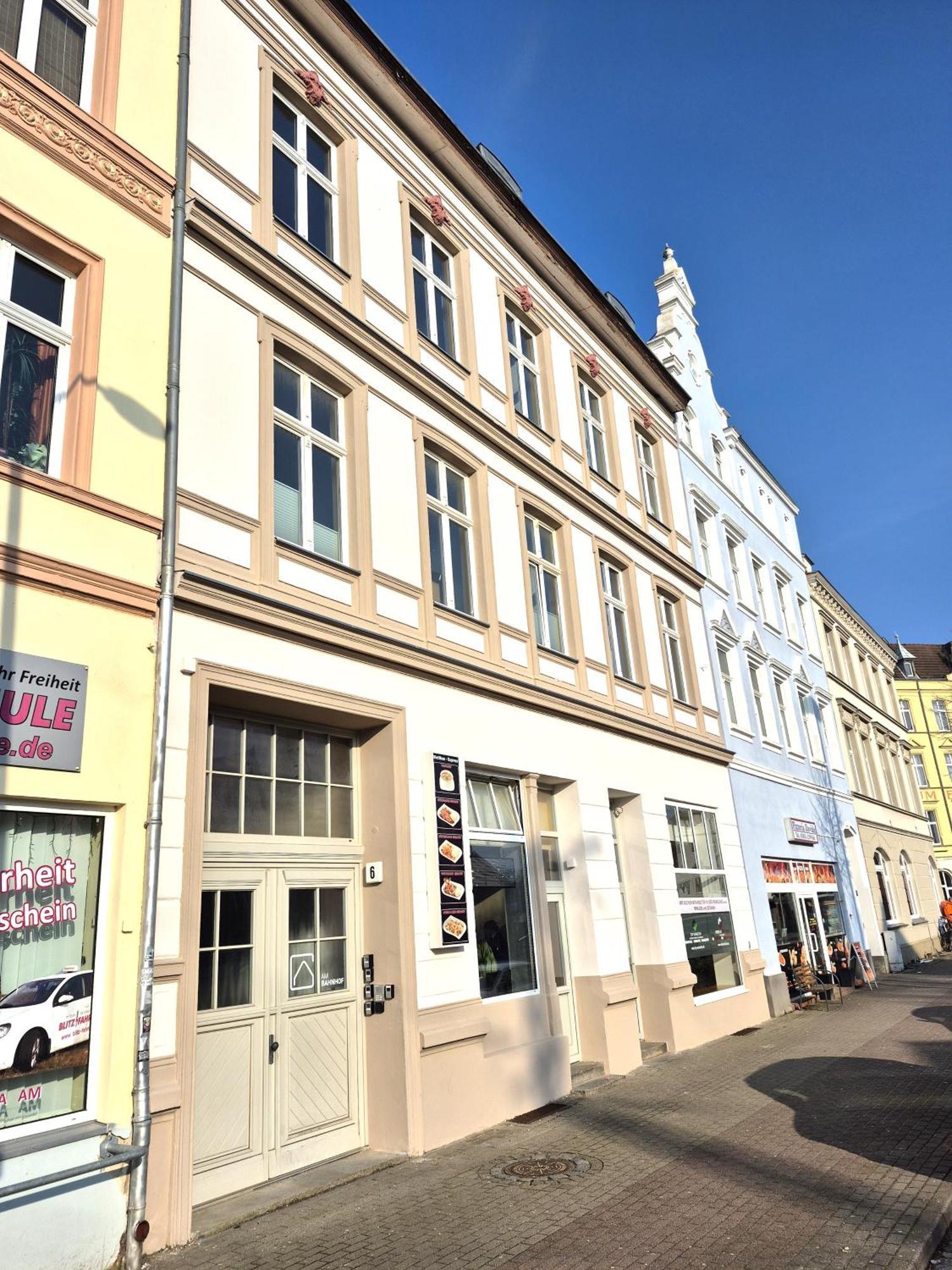 Apartments Am Bahnhof Stralsund Eksteriør bilde